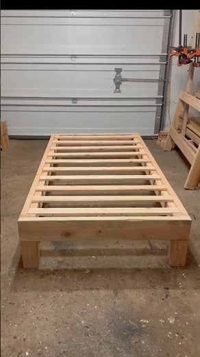 Build a Solid Wood Bed Frame with 2 Tools - Ditch the Metal Bed Frame