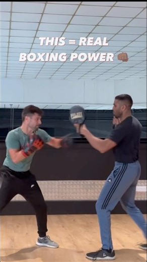 THIS = REAL BOXING POWER 👊🏾 | Contrast Training Explosive Power #shorts