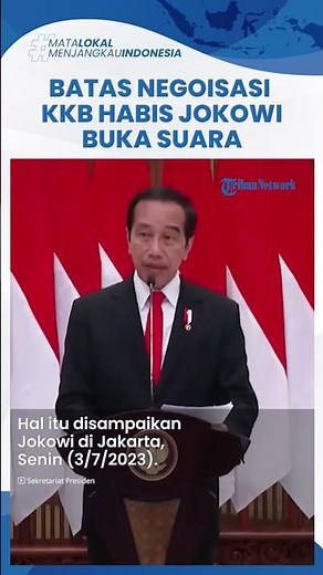 Batas Waktu Negoisasi dengan KKB Habis, Jokowi Buka Suara soal Upaya Pembebasan Pilot Susi Air