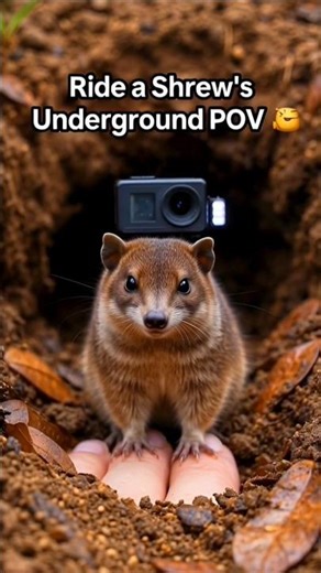 Common Shrew POV: Explore a Hidden Underground Colony | Scientific Wildlife Footage