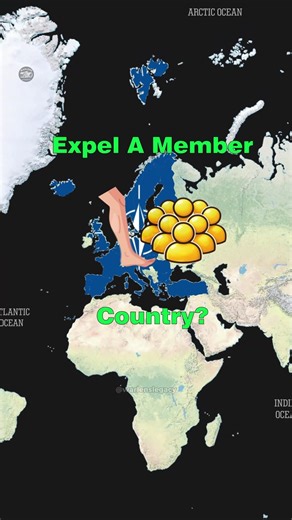 Can NATO expel a member country? #geopolitics #geography #demography #maps #usa #facts