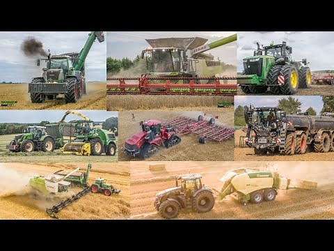 Mecklenburg Vorpommern Tour 2021 | BIG FARMING IN GERMANY | Fendt, Claas,... | BEST OF | HD