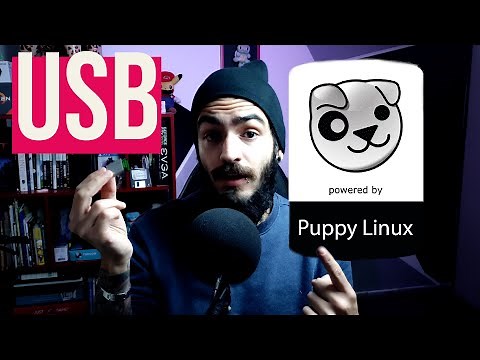 install LINUX on a pendrive 🐶PUPPY persistente