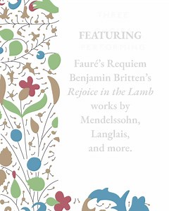 All three chapel choirs present works by Fauré, Britten, Mendelssohn, Langlais, and more. | Duke University Chapel