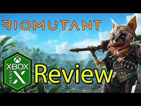 Biomutant Xbox Series X Gameplay Review