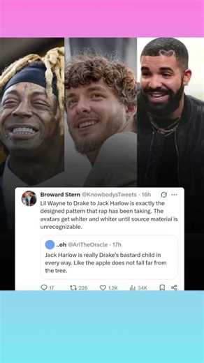 fans debate Drake , Lil Wayne & Jack hallow similarities 👀
