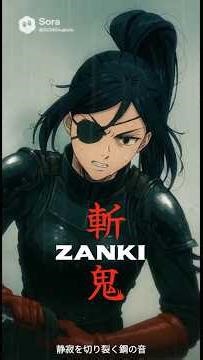 【オリジナル空想アニメ】斬鬼ZANKI 最高にカッコ良いアニメ！#オリジナルアニメ #アニメソング #アニメーション #オリジナルソング #鬼滅の刃