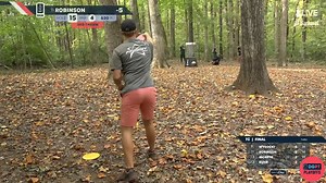 4.2K views · 76 reactions | The disc goes down the fist goes up, HUGE putt for Isaac Robinson. We're all tied with 3 holes to play.  | Disc Golf Pro Tour | Facebook