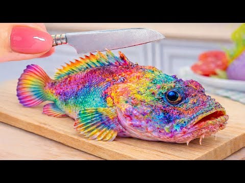 Mini Exciting Tutorial 🐟 Miniature Bihari Mustard Fish Curry 🔥Tiny Food ASMR