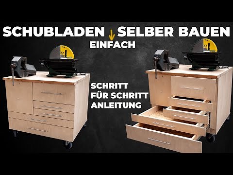 Schubladen bauen: Schritt für Schrittanleitung