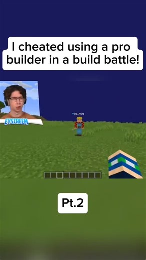 I Cheated in a Minecraft Build Battle! Part 2