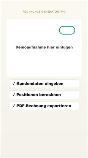 Rechnungsprogramm für Handwerker | Professionelle Rechnungen in wenigen Minuten
