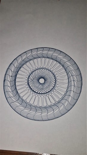 Let your mind unwind with these smooth spirals 🌀 #relax #spirograph #shorts