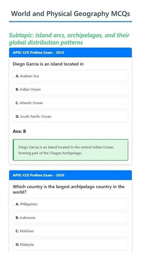 Island arcs, archipelagos, and their global distribution patterns