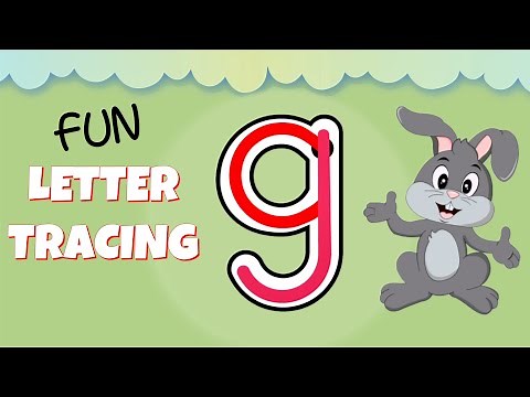 How to Write the Lowercase Letter g - Lowercase Alphabet for Kids