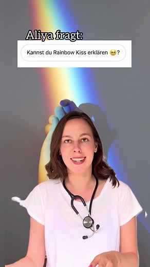 Bis eben kannte ich es auch nicht 😅. Musste es auch herausfinden 😏 #fragdieärztin #rainbowkiss #aufklärung #wissen