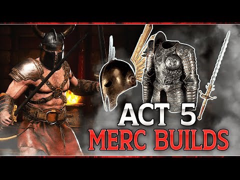 The Definitive Guide to ACT 5 Mercs - Patch 2.4 - Everything from UBER Support to PSN BUILD Mercs