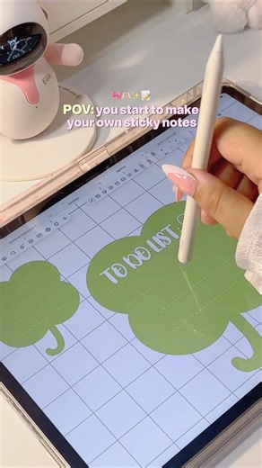 DIY digital sticky notes☘️📝 #freenotes #digitalnotes #shorts
