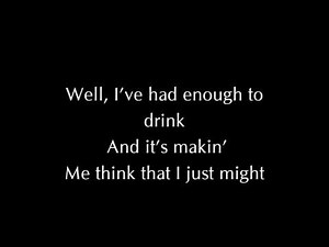 Keith Urban Blue Ain't Your Color Lyrics