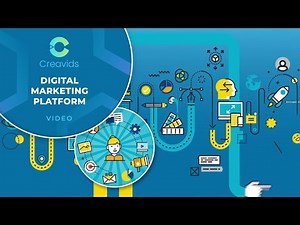 Digital Marketing Platform Video | Animated Explainer Videos by Creavids