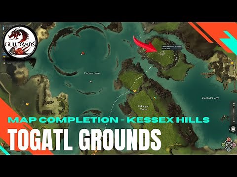Guild Wars 2 | TOGATL GROUNDS | Point Of Interest Guide ( KESSEX HILLS )