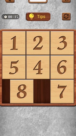 3x3 puzzle gameplay 🔥 #puzzle #games