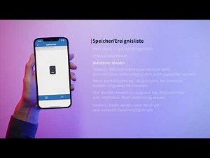 Speicher/Ereignisliste aufrufen | ABUS App2Cam Plus