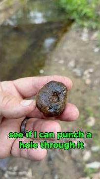 Mysterious Artifact Found In This Creek #nativeamericanmade