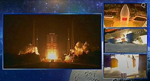 China Successfully Launches Long March-5 Y5 Rocket with Chang'e-5 Lunar Probe That Will Retrieve Moon Rocks