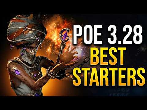 🔥 Top 6 BEST LEAGUE STARTER Builds POE 3.28 - Path of Exile: Mirage