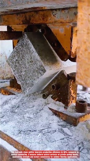 Innovative Hydraulic Stone Splitting Machine: Best Natural Surface Formation