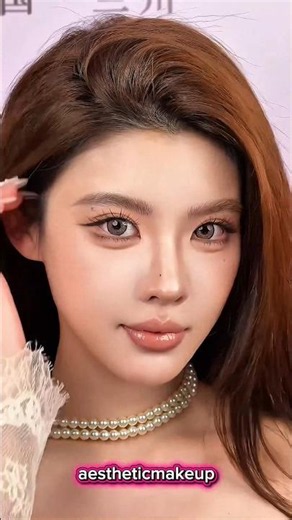 mekaup douyin look #makeuptutorial #aestheticmakeup #shorts