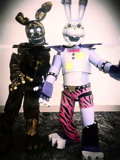 Then vs now Of my Springtrap cosplay at planet Comic-Con! #springtrap #fnafcosplay #fnaf #cosplay