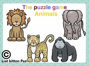 The Puzzle Game Animals