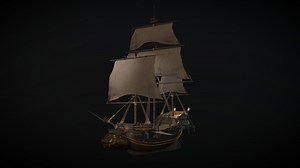 Pirate Ship - Buy Royalty Free 3D model by TheRaffe (@Th3Raffe)
