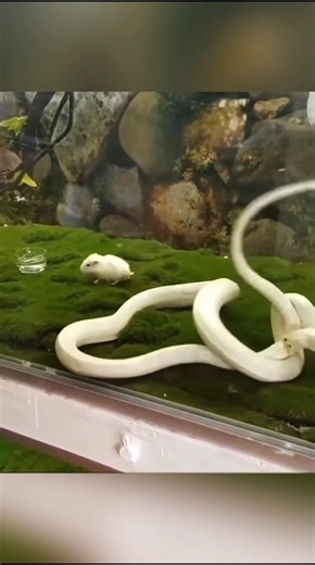 Why is this snake eating itself? 😲