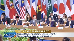 1.2K views | Leaders of the world’s major economies convened in Brazil for the G20 Summit, held Monday and Tuesday, where Chinese President Xi Jinping delivered two speeches. Yang Chengxi elaborates on the key points of his speeches. #2024G20 | CGTN China24 | Facebook