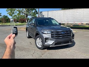 2025 Ford Explorer Active: Start Up, Test Drive, Walkaround, POV and Review