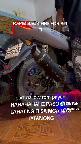 RAPID BACKFIRE TECHNIQUES FOR ALL FI MOTORBIKES