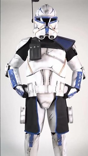 Captain Rex Realistic Clone Trooper Cosplay Armor Costume