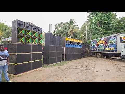 Jamaica Biggest Sound Systems Setups: Interceptor, Attack Force, Dynamite & Perry's Int.