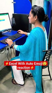 403K views · 6.2K reactions | Excel Auto Emoji Reaction जबरदस्त Trick ✔️ #excel #exceltipsandtricks #exceltutorial #computer #computerhacks #tlscomputer #tls #gurmeetsir #instareels #reels #facebookreels | TLS Computer | Facebook