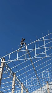 1.4M views · 10K reactions | Expertise in installing zinc roofs and galvanized steel roofs,Ice machine warehouse construction project | Cooking Foods Srey Pov Natural life | Facebook