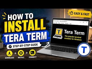 How to Install Tera Term on Windows 11