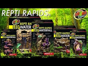 Repti Rapids® LED Waterfall – Small Rock | Zoo Med Laboratories, Inc.