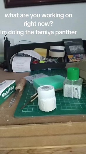 Tamiya Panther Scale Model Tutorial