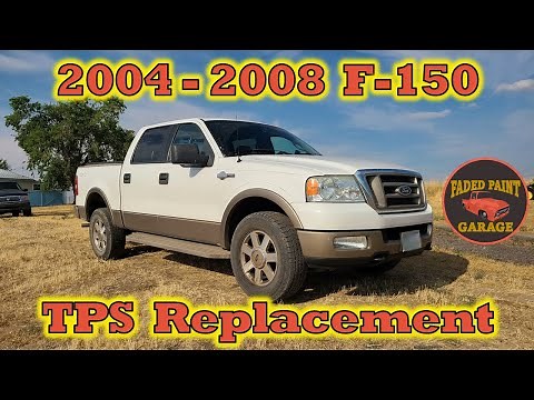 2004-2008 F-150 Throttle Position Sensor Replacement the QUICK and EASY way! Code P2104 P2111 P2112