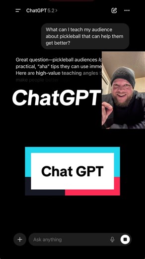 Leverage tools like #chatgpt to help give you ideas about what content to create for your audience. #ai #aiprompt #ideas
