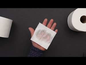 Charmin toilet paper ultra soft vs ultra strong compare, absorption test