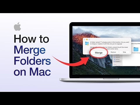 How to Merge Folders on Mac